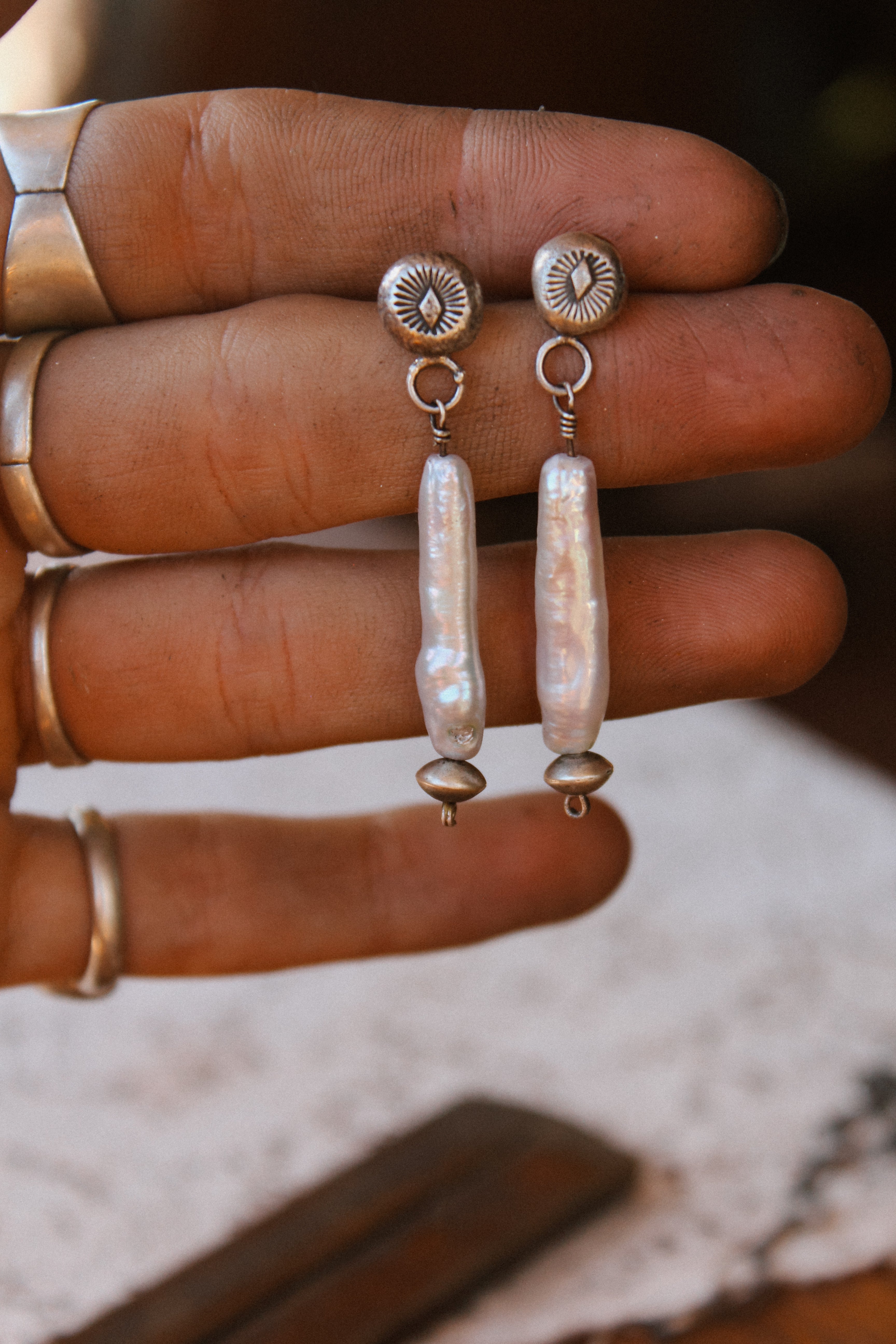 Sterling Pearl Drops Preorder