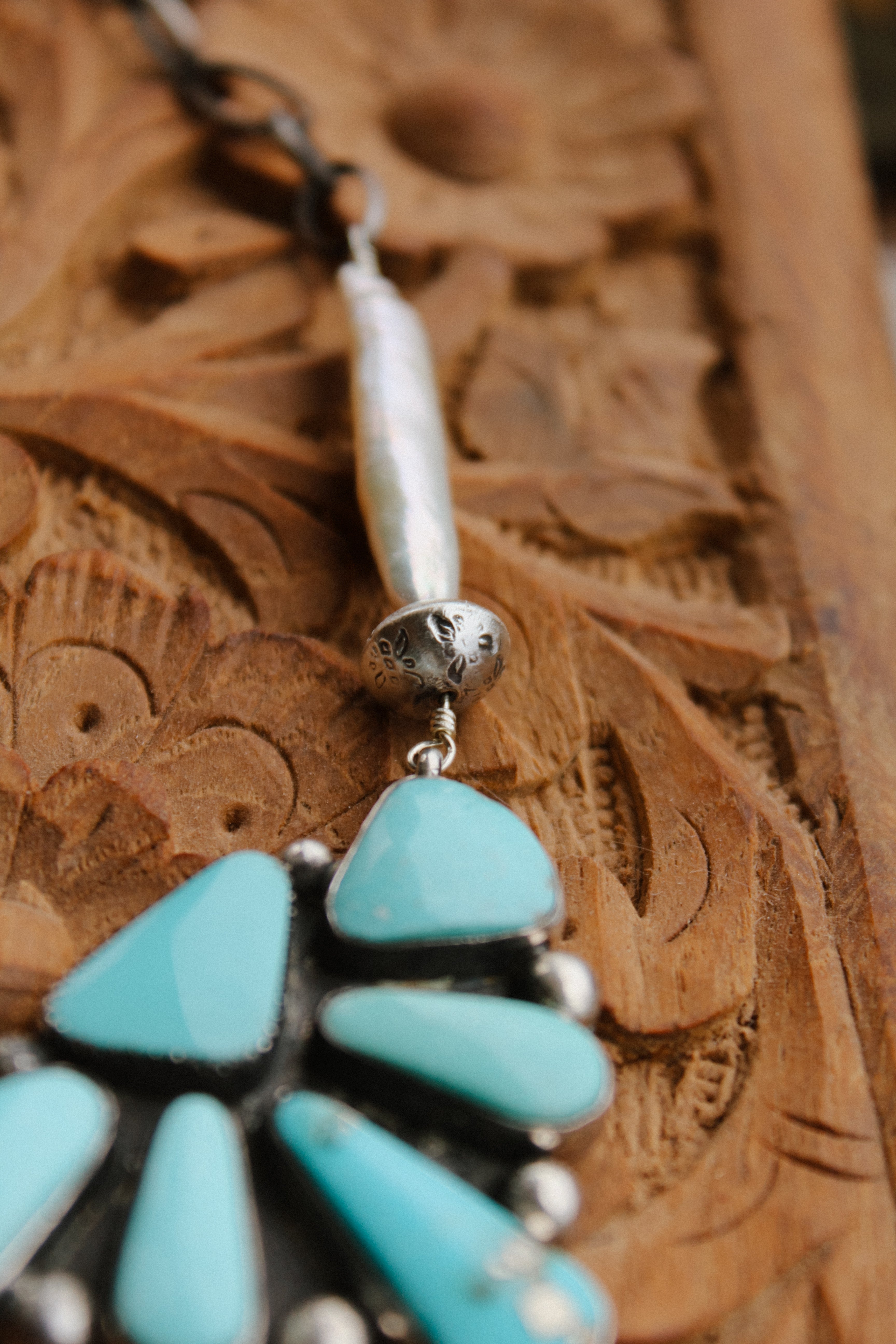 Iceberg Pearl Necklace (~17”)