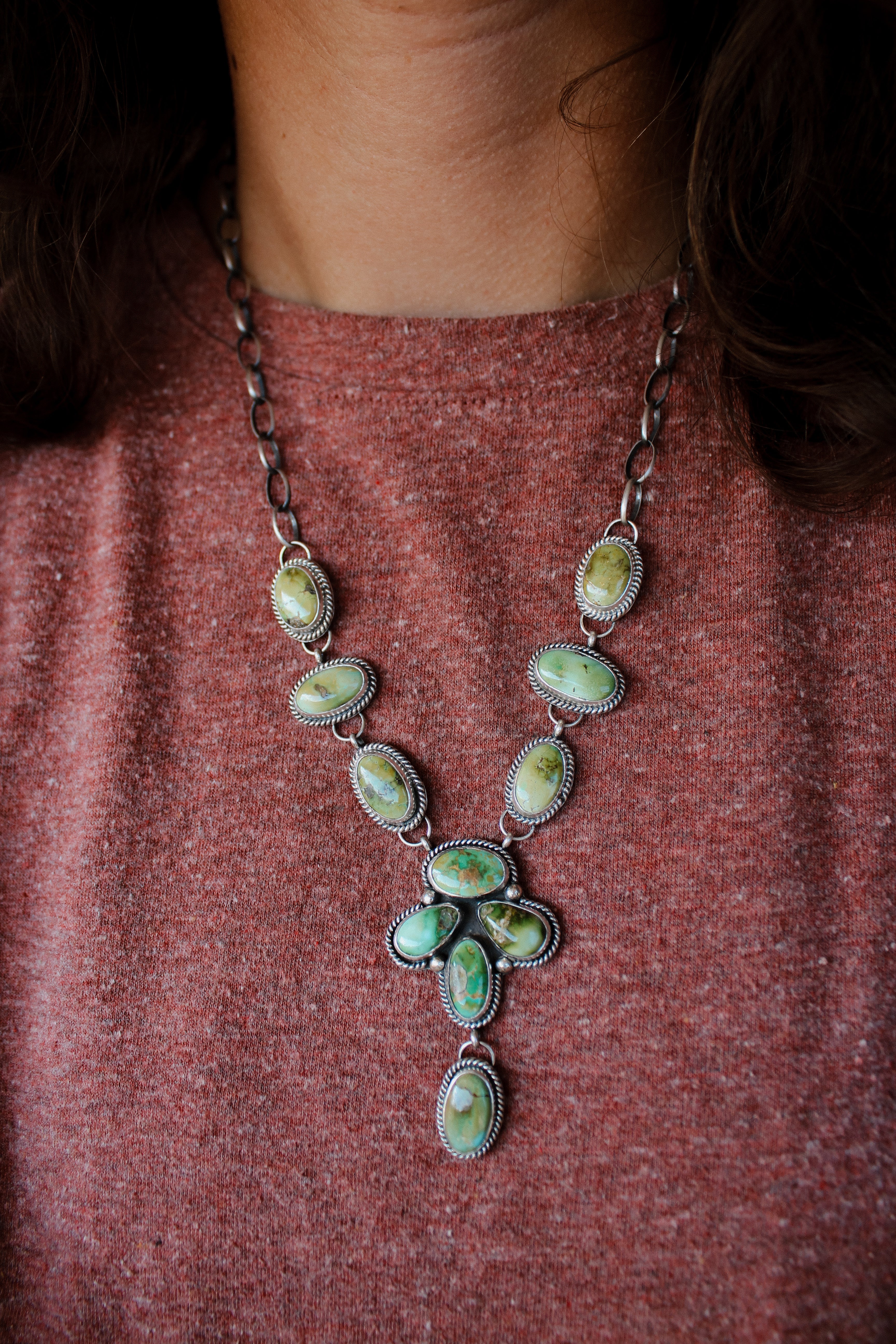 Verde Valley Cluster Necklace