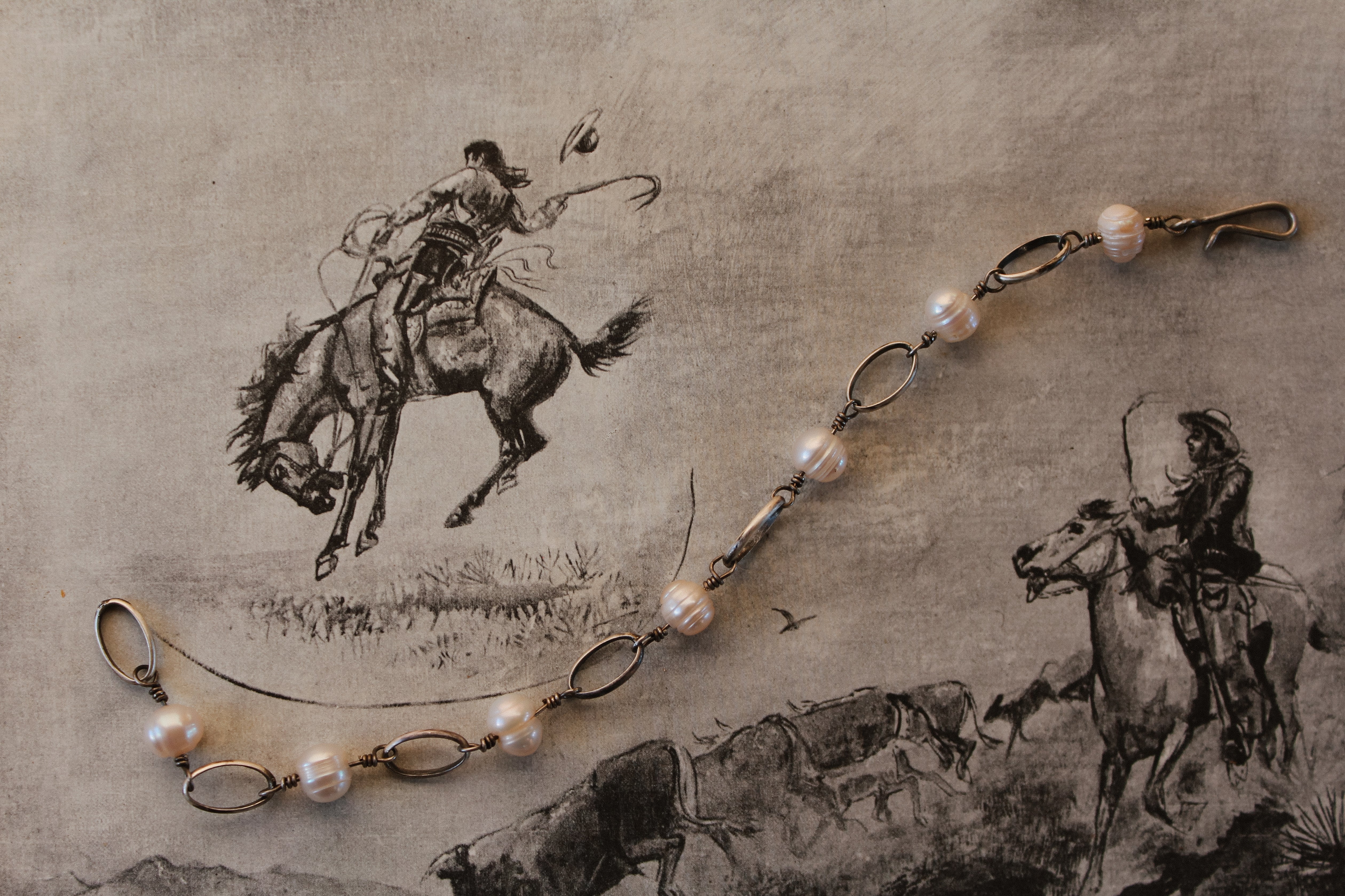 Pretty and Punchy Pearl Bracelet Preorder