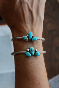Kingman Half Cluster Cuffs