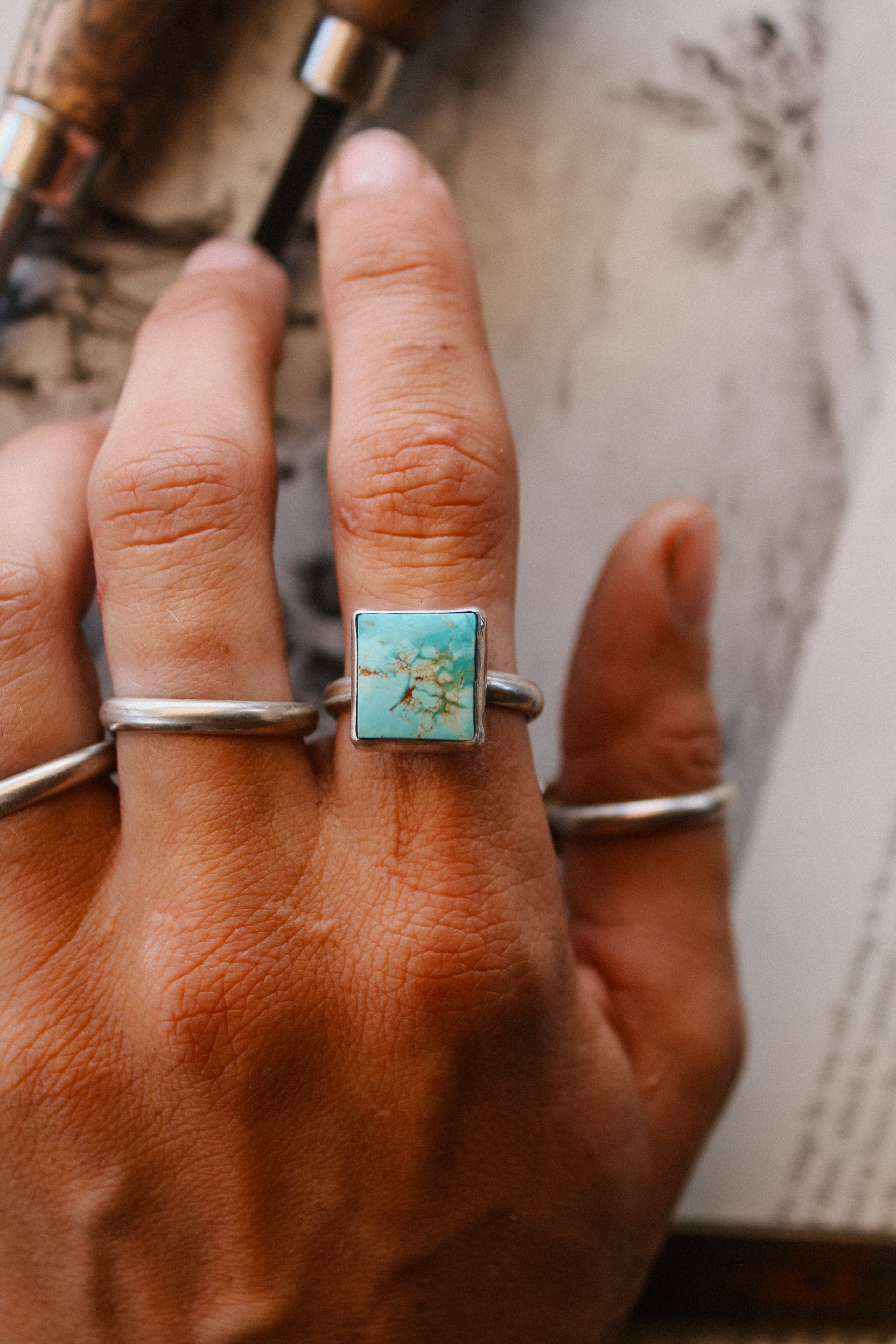 Big Single Stone Rings – Red Dirt Handmade