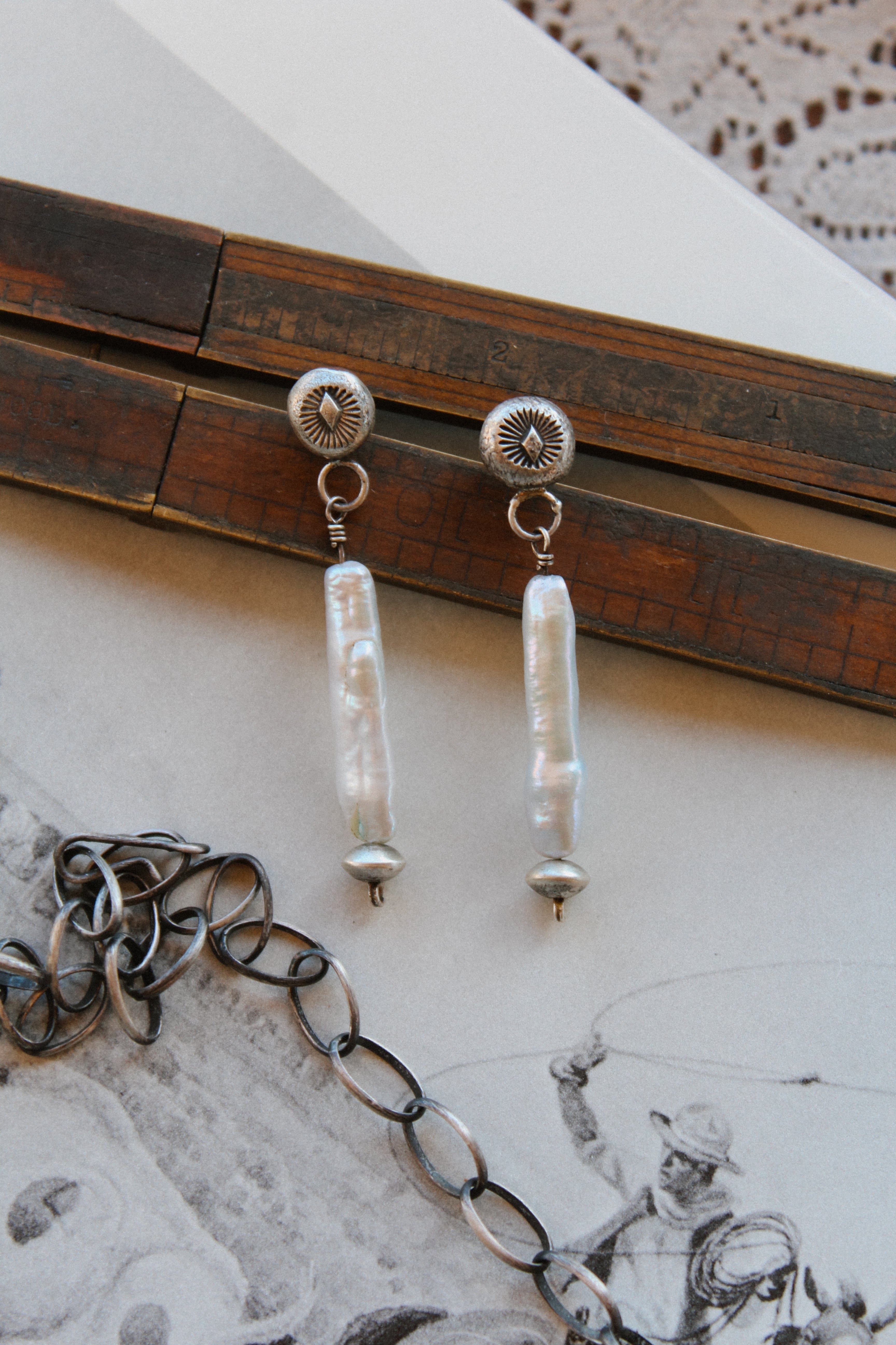 Sterling Pearl Drops Preorder