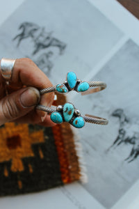 Kingman Half Cluster Cuffs