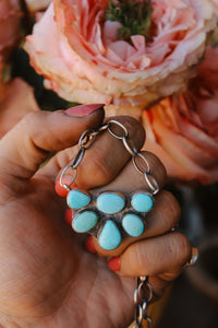 Royston Half Cluster Necklace (17”)
