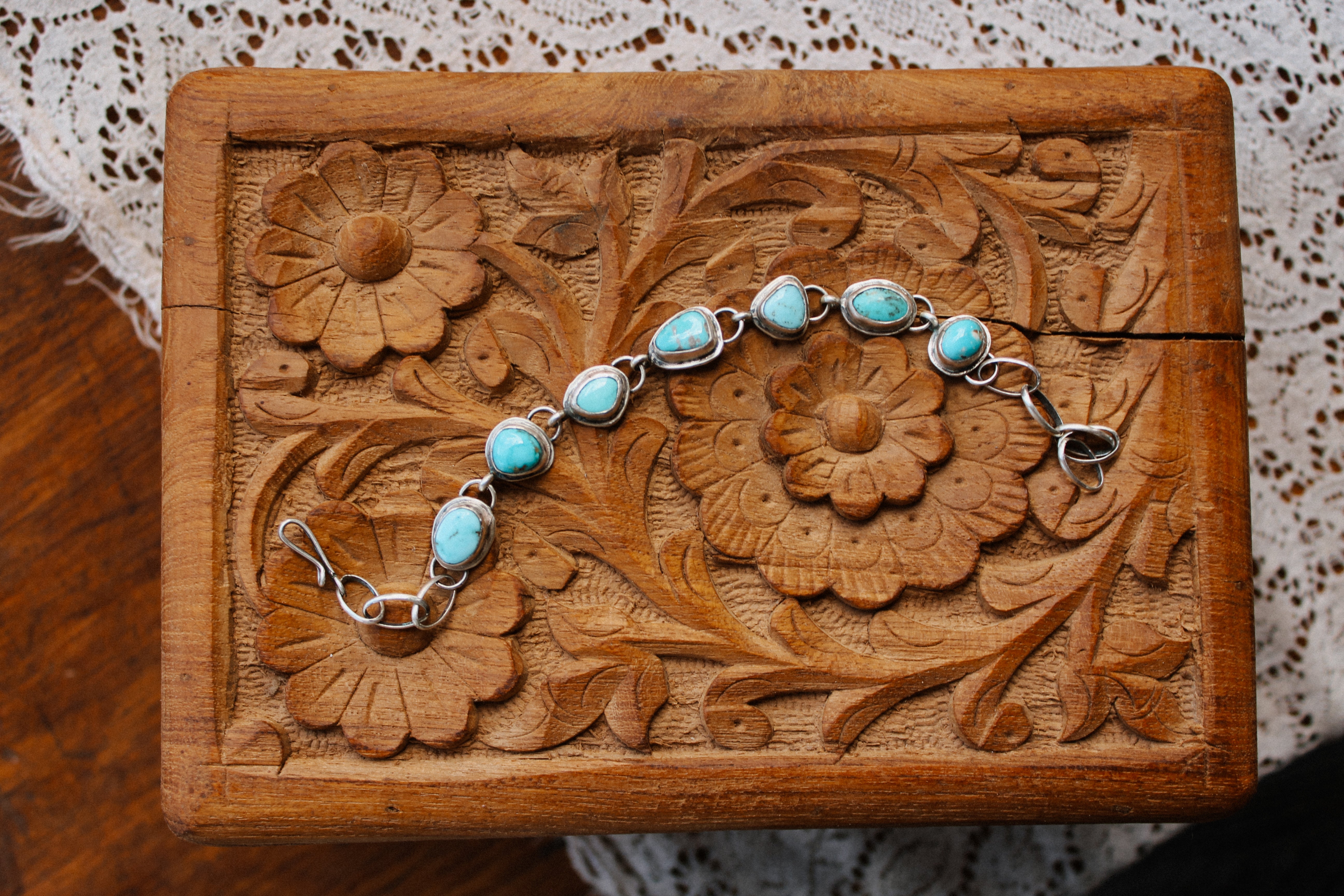 Dry Creek Link Bracelet (adjustable up to 8”)