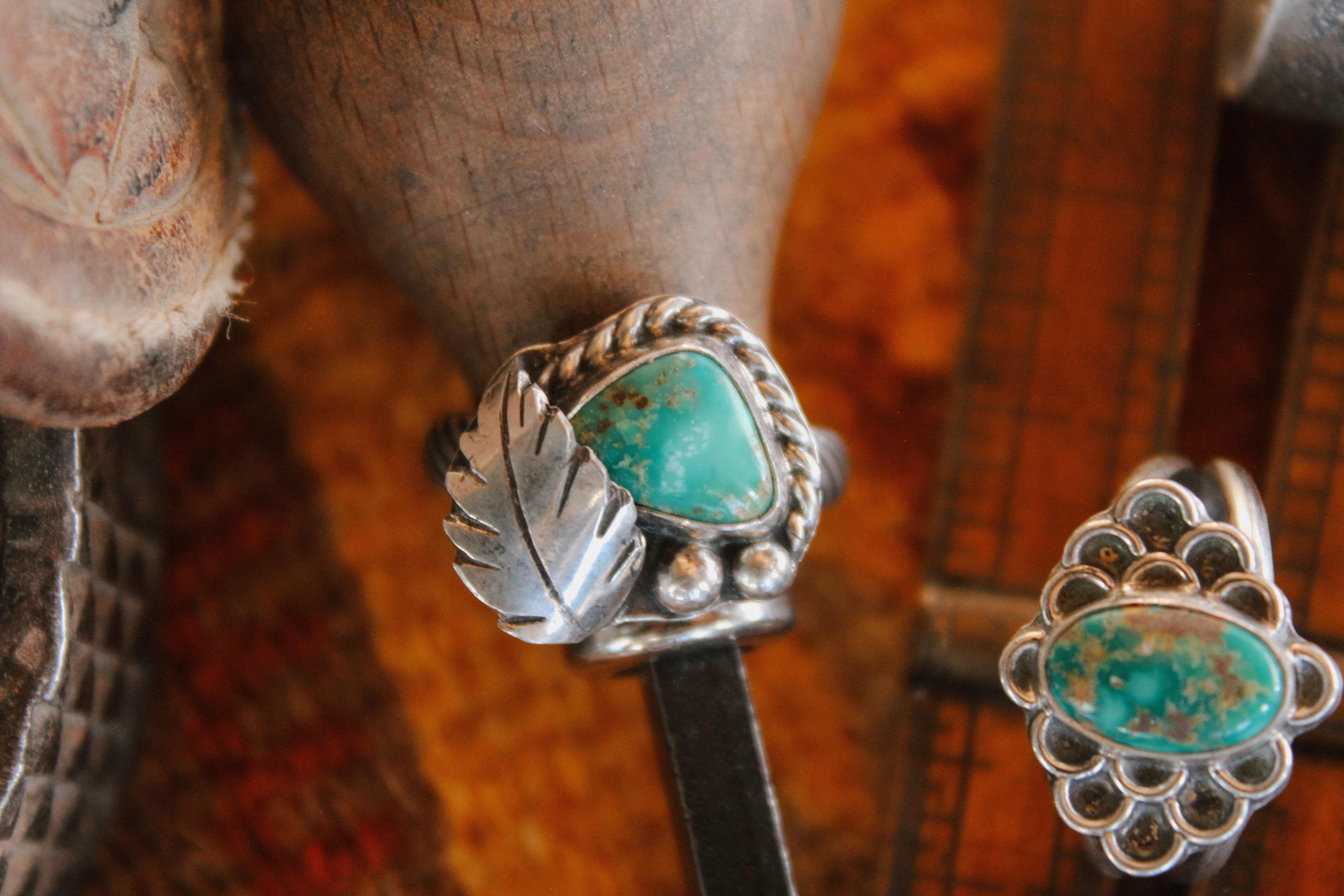 Emerald Valley Feather Ring (Size 8.25)