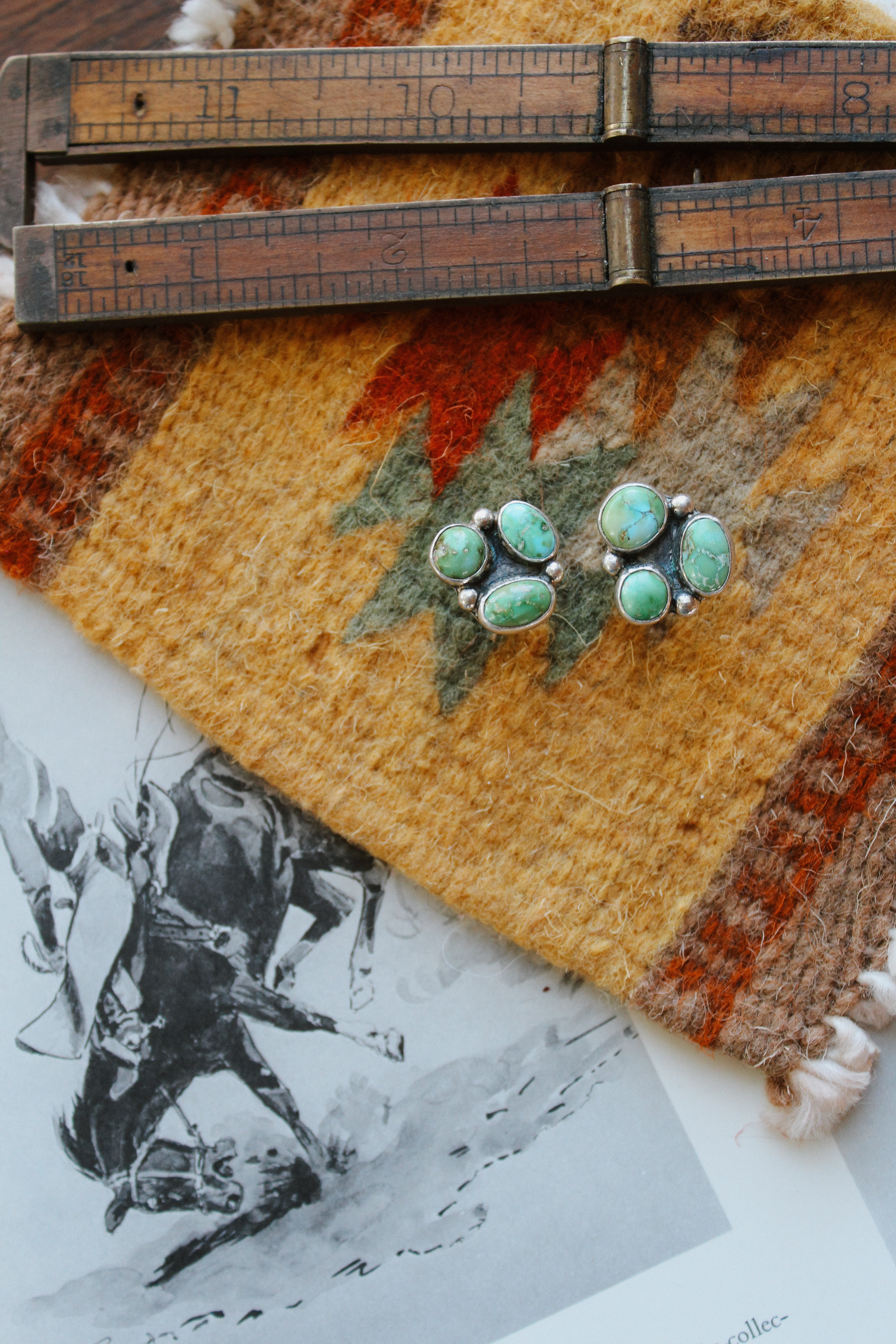 Emerald Valley Trio Studs