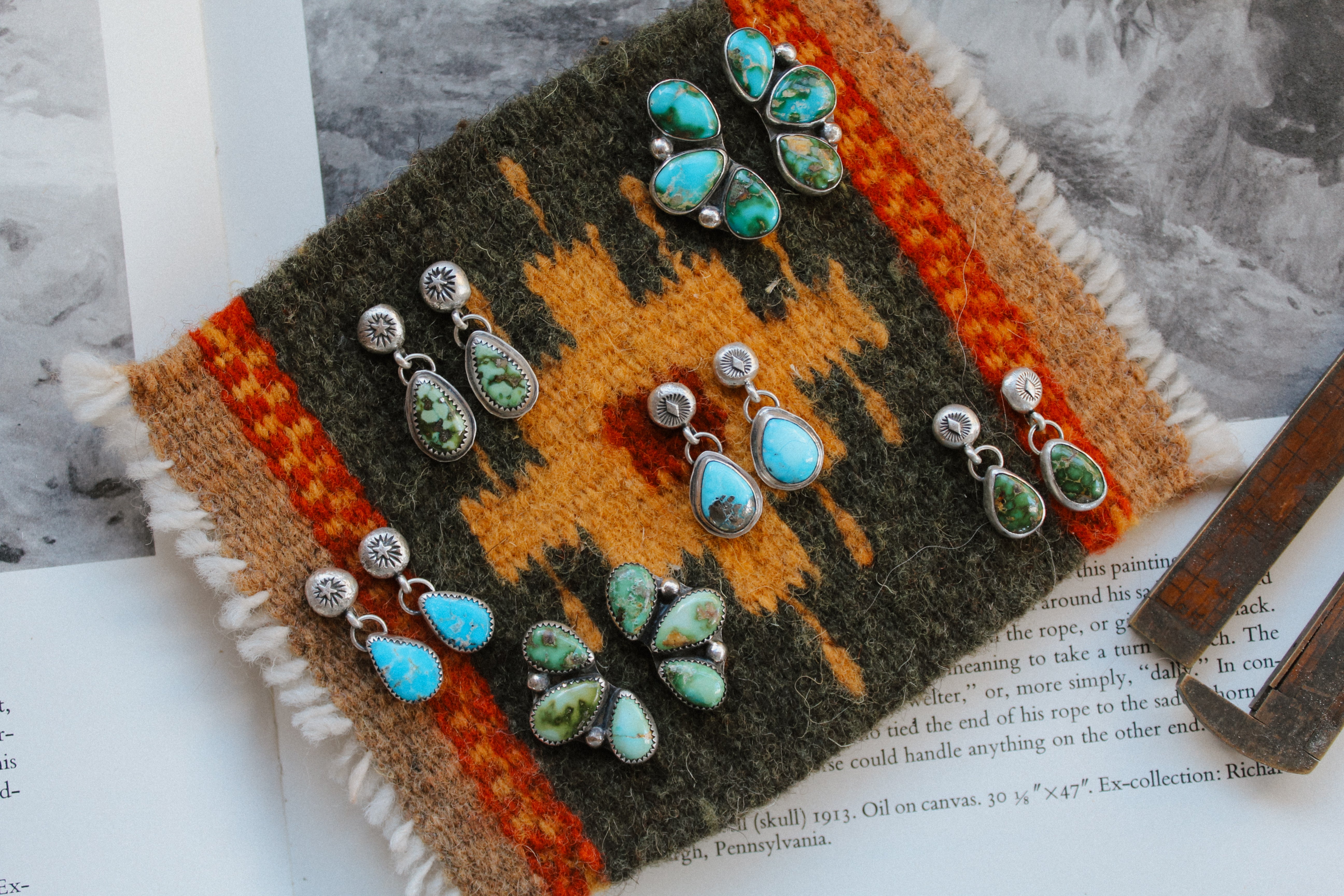 Stamped Earring Dangles