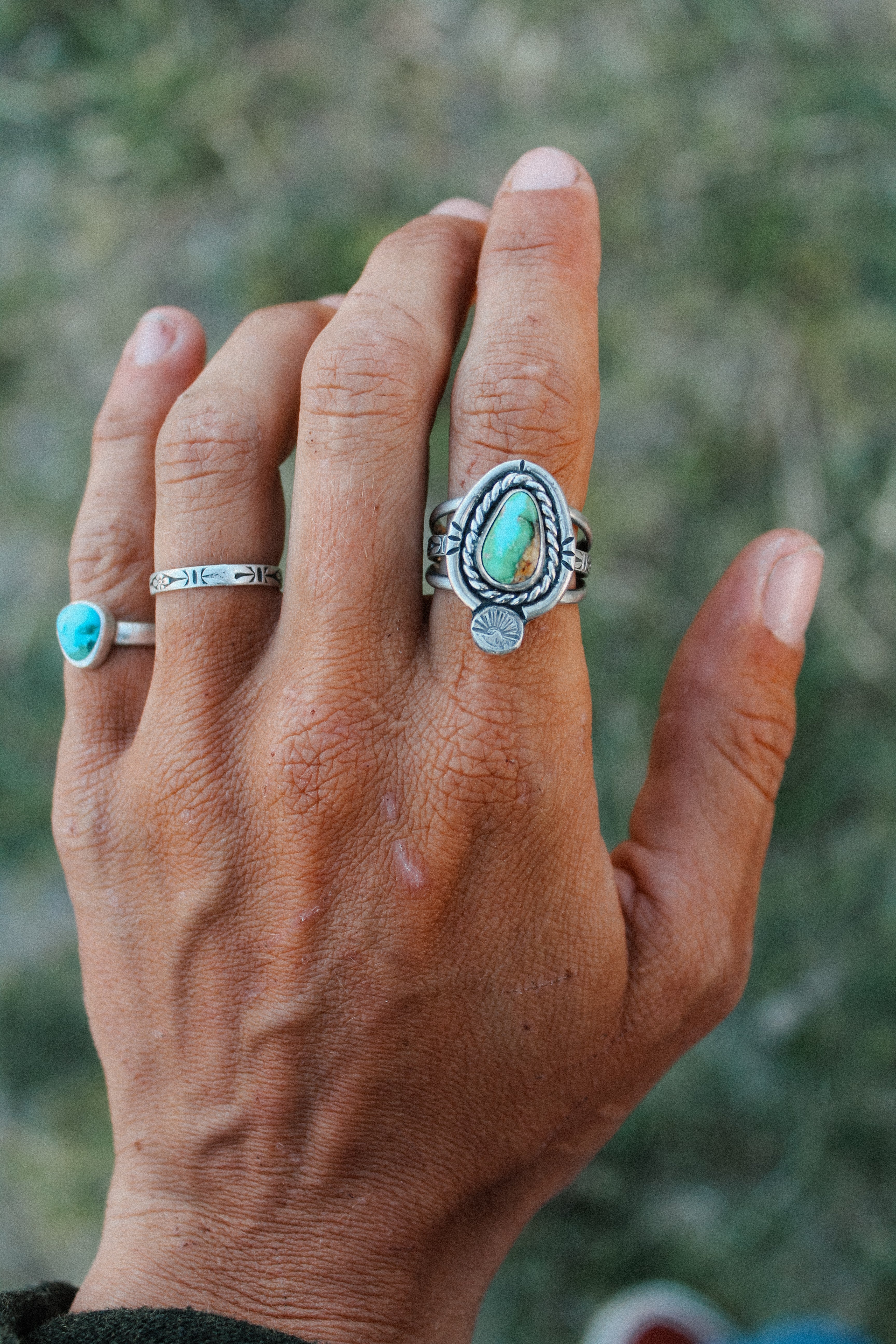 Sonoran Mountain Ring .4 (Size 9)