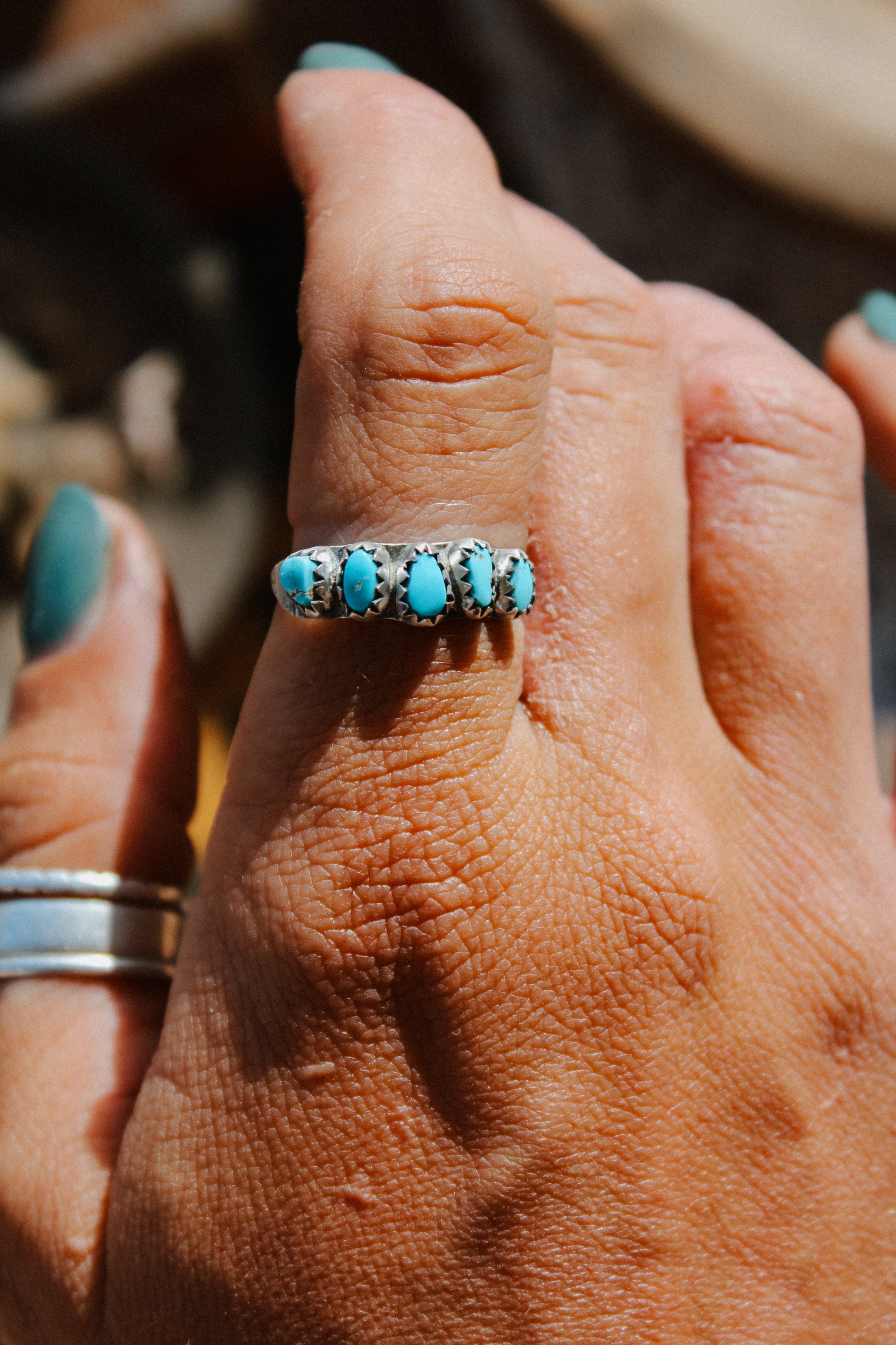 5 Stone Ring (Size 8.25)